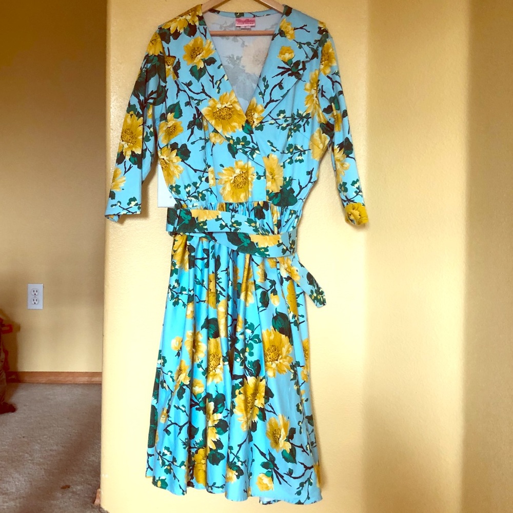 Birdie Dress 50s Pin-Up 🍒